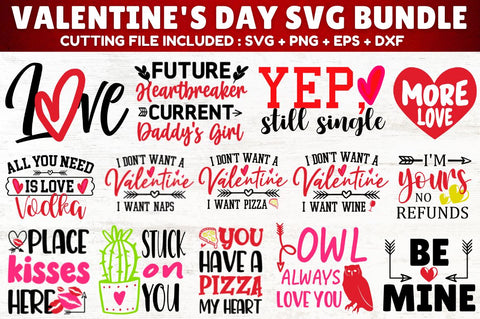 MBS-634 Valentine's Day SVG Bundle SVG Designangry 