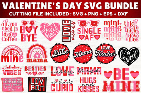 MBS-636 Valentine's Day SVG Bundle SVG Designangry 