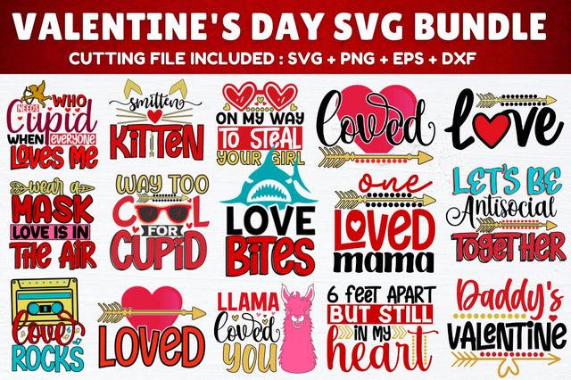 MBS-641 Valentine's Day SVG Bundle SVG Designangry 