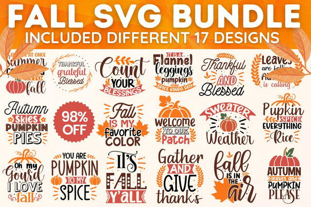MBS-642 Hello Fall SVG Bundle SVG Designangry 