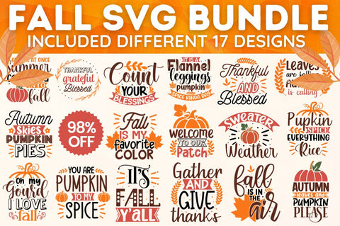 MBS-642 Hello Fall SVG Bundle SVG Designangry 