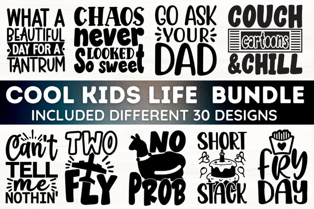 MBS-643 Cool Kids Life SVG BBundle SVG Designangry 