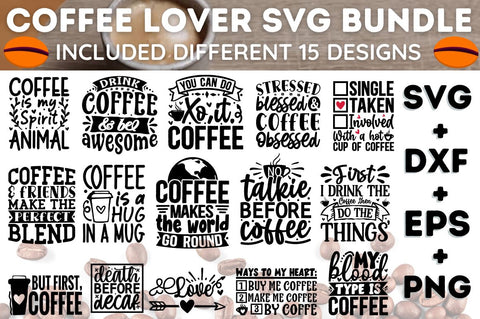 MBS-644 Coffee Lover SVG Bundle SVG Designangry 