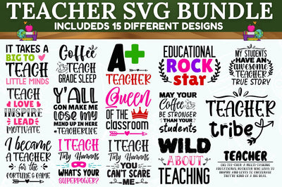 MBS-648 Teacher SVG Bundle SVG Designangry 