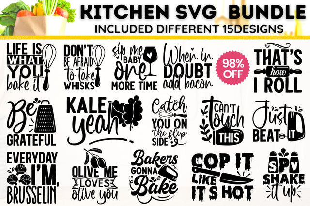 MBS-649 Kitchen SVG Bundle SVG Designangry 
