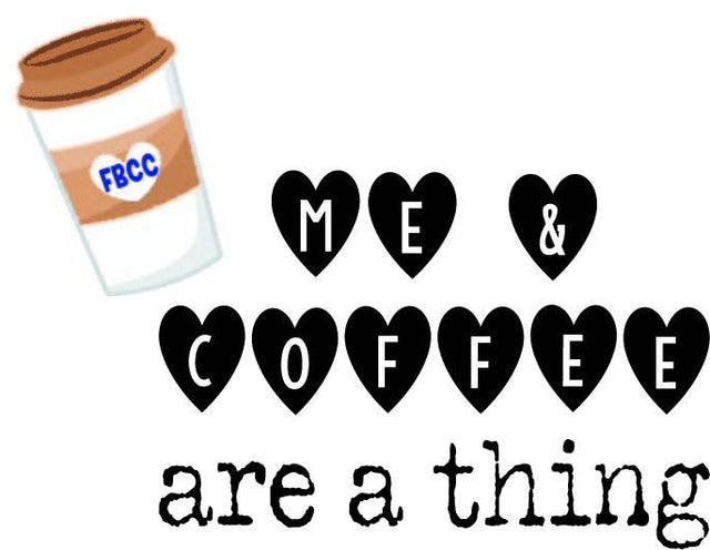 Me and Coffee are a thing SVG Fueled by Coffee and Chaos 