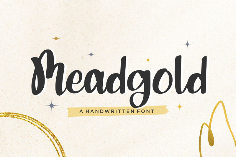 Meadgold Font Qwrtype Foundry 