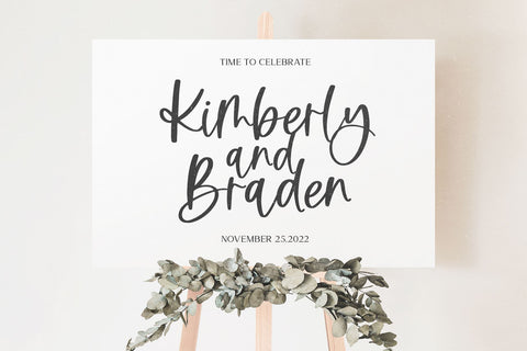 Meadowland - Handwritten Script Font Font KA Designs 