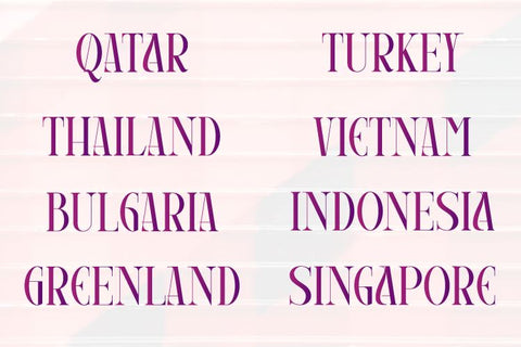 Meaglez Display Serif Font Irvan Randi 