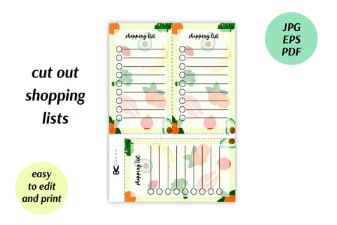 Meal Planer Book | A4 PDF Printable Templates Sublimation AnnaViolet_store 