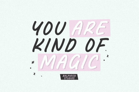 Meatball Font Font Balpirick 