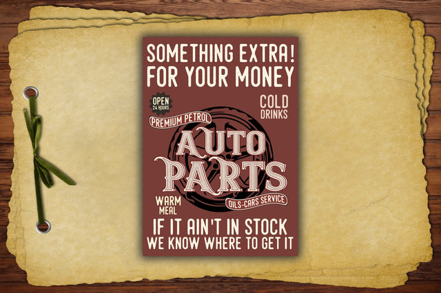 Mechanic Auto Parts Flyer SVG Template SVG Jagonath Roy 