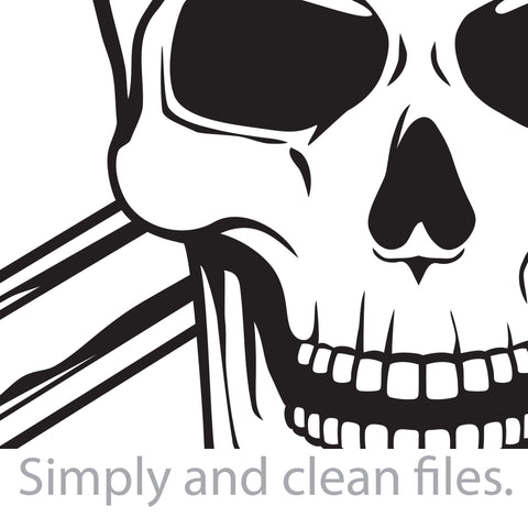 Mechanic skull SVG TribaliumArtSF 