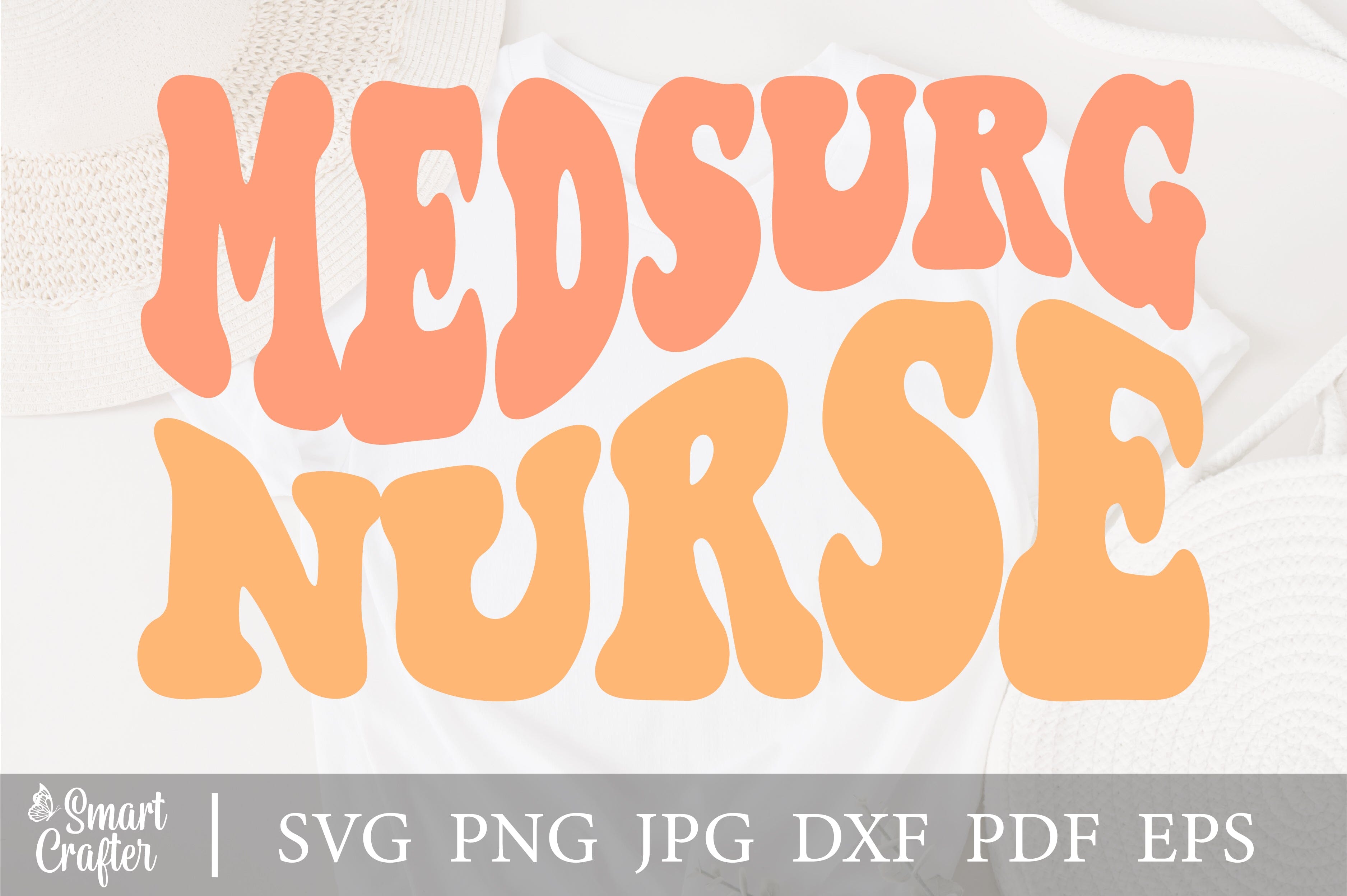 Nurse Hat - Nursing, Medical - Instant Digital Download - svg, png, dxf,  and eps files included!