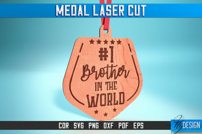 Medal Laser Cut SVG | Medal SVG Design | CNC Files SVG Fly Design 