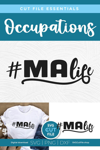 Medical Assistant Life svg for crafters SVG SVG Cut File 