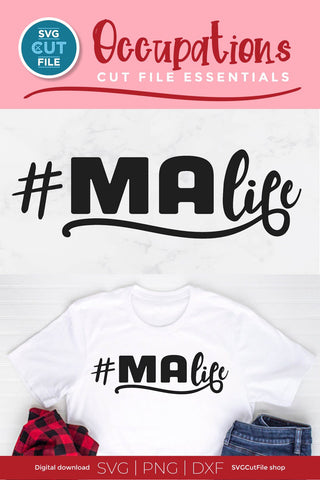 Medical Assistant Life svg for crafters SVG SVG Cut File 