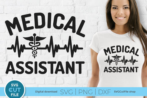 Medical Assistant svg, an MA svg for crafters SVG SVG Cut File 