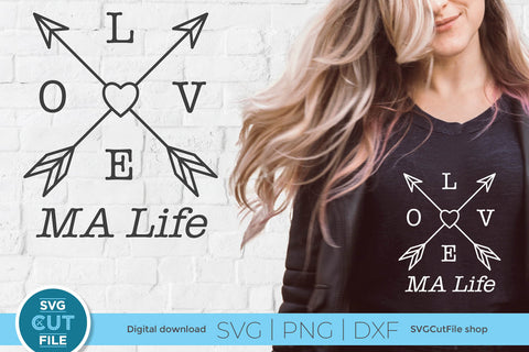 Medical Assistant svg-Love Life Arrows SVG SVG Cut File 
