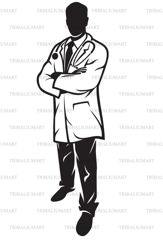 Medical Doctor SVG TribaliumArtSF 