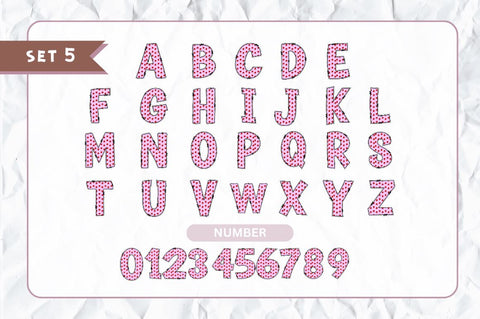 Medical Doodle Alphabet Bundle with Hand Drawn Clipart Font Regulrcrative 