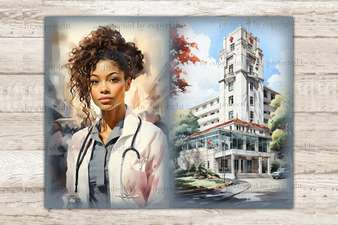 Medical Junk Journal Pages | Ephemera Art SVG GlamArtZhanna 