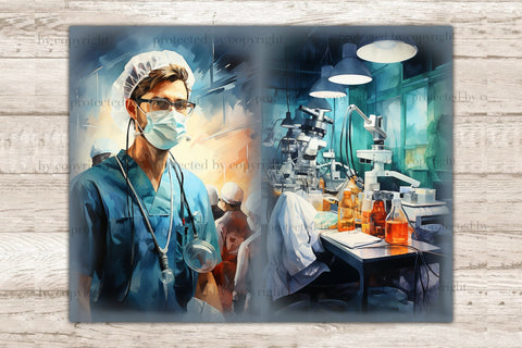 Medical Junk Journal Pages | Nurse Printables SVG GlamArtZhanna 