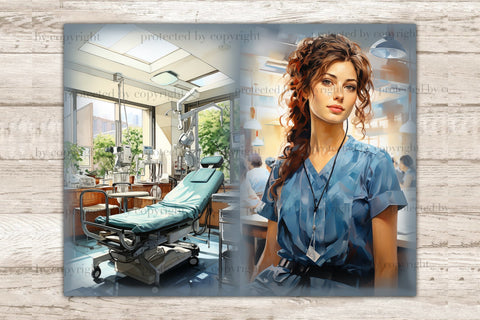 Medical Junk Journal Pages | Nurse Printables SVG GlamArtZhanna 