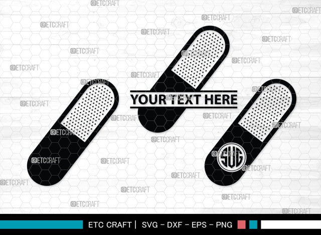 Medical Symbol Monogram, Medical Symbol Silhouette, Medical Symbol SVG, Stethoscope Svg, Nurse Hat Svg, Injection Svg, Medical Symbol Bundle, SB00150 SVG ETC Craft 