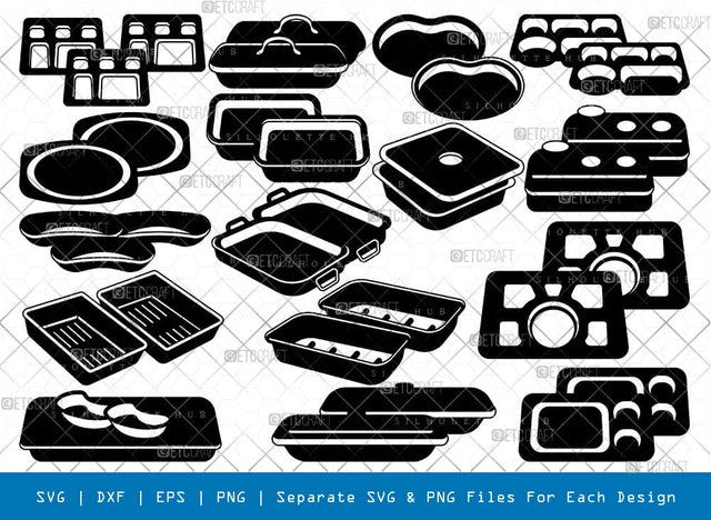 Medical Tray Silhouette - Surgical Tray Svg Cricut Cut Files Png Bundle, SB01004 SVG ETC Craft 