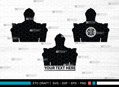 Medieval Knight Monogram, Medieval Knight Silhouette, Medieval Knight SVG, Medieval Svg, Knight Svg, SB00384 SVG ETC Craft 