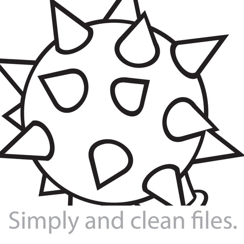 Medieval mace - ancient weapon SVG TribaliumArtSF 