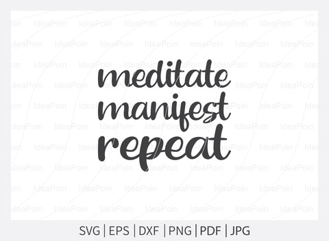 Meditation Svg Bundle, Yoga svg bundle, Love to Meditate, Spiritual SVG, Meditation Svg, Meditation Designs, Lotus Svg, Cut Files for Crafte SVG Dinvect 