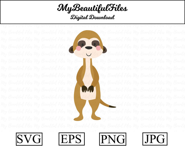 meerkat - Animal SVG MyBeautifulFiles 
