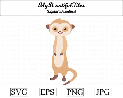 Meerkat - Animal SVG MyBeautifulFiles 