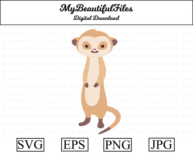 Meerkat - Animal SVG MyBeautifulFiles 