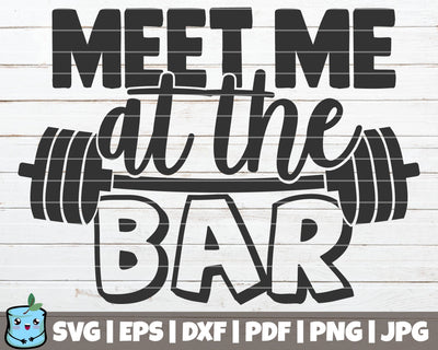 Meet Me At The Bar SVG MintyMarshmallows 