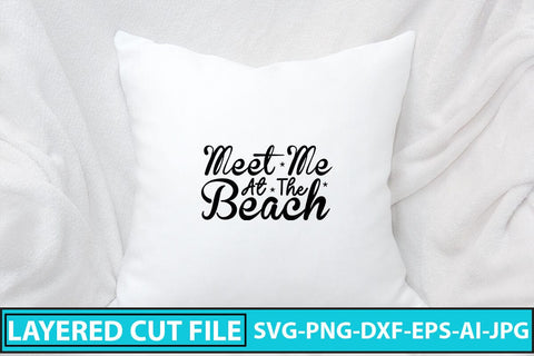 Meet Me At The Beach SVG Cut File SVG Syaman 