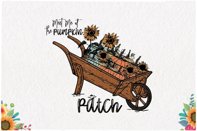 Meet Me at the Pumpkin Patch Sublimation Sublimation Jagonath Roy 