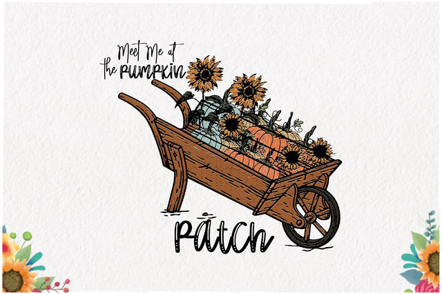 Meet Me at the Pumpkin Patch Sublimation Sublimation Jagonath Roy 