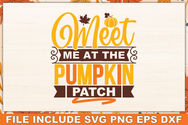 Meet me at the pumpkin patch SVG Ariyan 