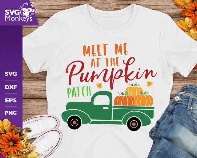 Meet Me At The Pumpkin Patch Svg, Fall Truck Svg, Pumpkin Patch Svg SVG SvgMonkeys 