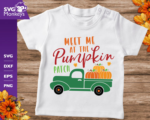 Meet Me At The Pumpkin Patch Svg, Fall Truck Svg, Pumpkin Patch Svg SVG SvgMonkeys 