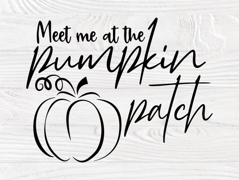 Meet Me At The Pumpkin Patch SVG, Halloween Shirt SVG TonisArtStudio 
