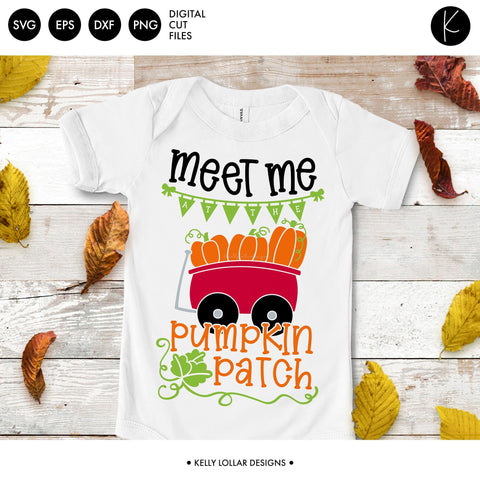 Meet Me at the Pumpkin Patch SVG Kelly Lollar Designs 