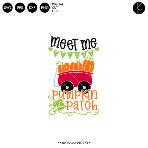 Meet Me at the Pumpkin Patch SVG Kelly Lollar Designs 