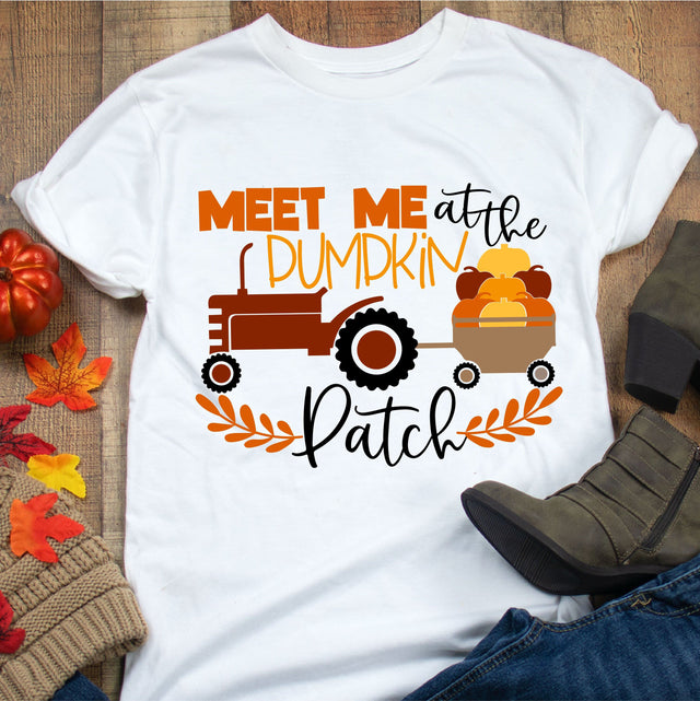 Meet me at the Pumpkin Patch SVG, PNG, DXF, EPS, PDF, JPG SVG WasatchDesignsShop 