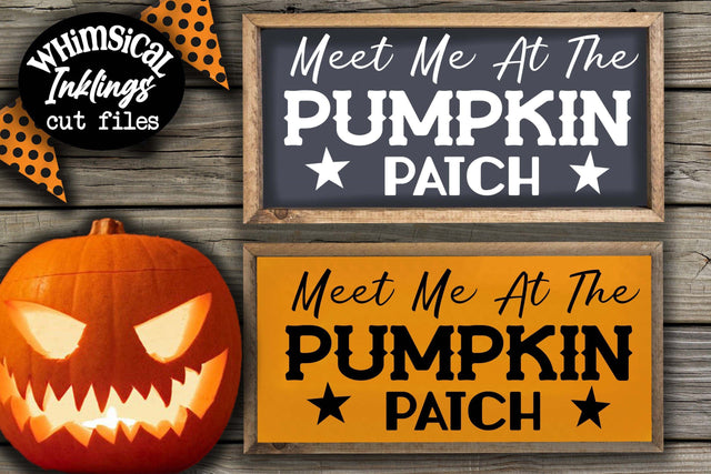 Meet Me At The Pumpkin Patch SVG SVG Whimsical Inklings 