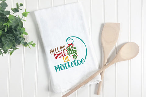 Meet Me Under the Mistletoe SVG Cut File - Christmas SVG SVG Old Market 