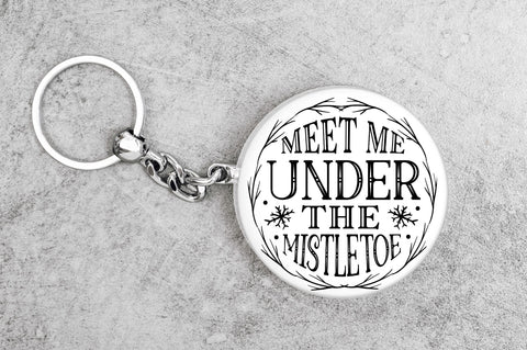 Meet me under the mistletoe SVG Design SVG Regulrcrative 